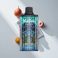 Vapsolo Super 15000 Puffs Blauer Himbeer vape großhandel Schweiz E-Liquid: 40ml, Nikotinstärke: 20 mg/ml, 50 mg/ml