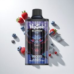 Vapsolo Super 15000 Puffs Einweg-Vape Blaubeere Schwarze Johannisbeere Eis vape großhandel Schweiz