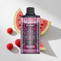 Vapsolo Super 15000 Puffs Himbeere Wassermelone vape großhandel Schweiz Kartongröße: 44 43 26,5CM E-Liquid: 40ml