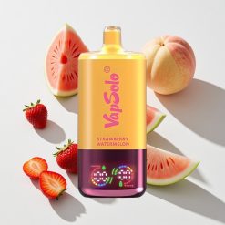 Vapsolo Triple 30000 Puffs Erdbeer-Wassermelone & Zitrone-Pfirsich vape großhandel Schweiz 40ml E-Liquid, 3 Öltanks