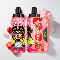 VapSolo VIKING 12000 Puffs Einweg-Vape Erdbeere Himbeere Eis vape großhandel Schweiz E-Liquid:22ml Nikotingehalt:20 mg/ml & 50 mg/ml