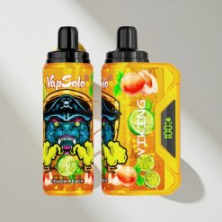 VapSolo VIKING 12000 Puffs Einweg-Vape Zitrone Pfirsich vape großhandel Schweiz E-Liquid:22ml Nikotingehalt:20 mg/ml & 50 mg/ml