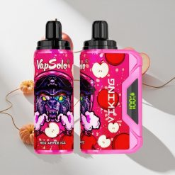 VapSolo VIKING 12000 Puffs Wegwerf-Vape Roter Apfel Eis vape großhandel Schweiz E-Liquid:22ml Nikotin Stärke:20 mg/ml & 50 mg/ml