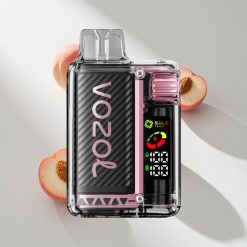VOZOL Vista 20000 Puffs Pfirsich Eis Einweg-Vape vape großhandel Schweiz Aufladbarer Akku: 650mAh Nikotinstärke: 2%